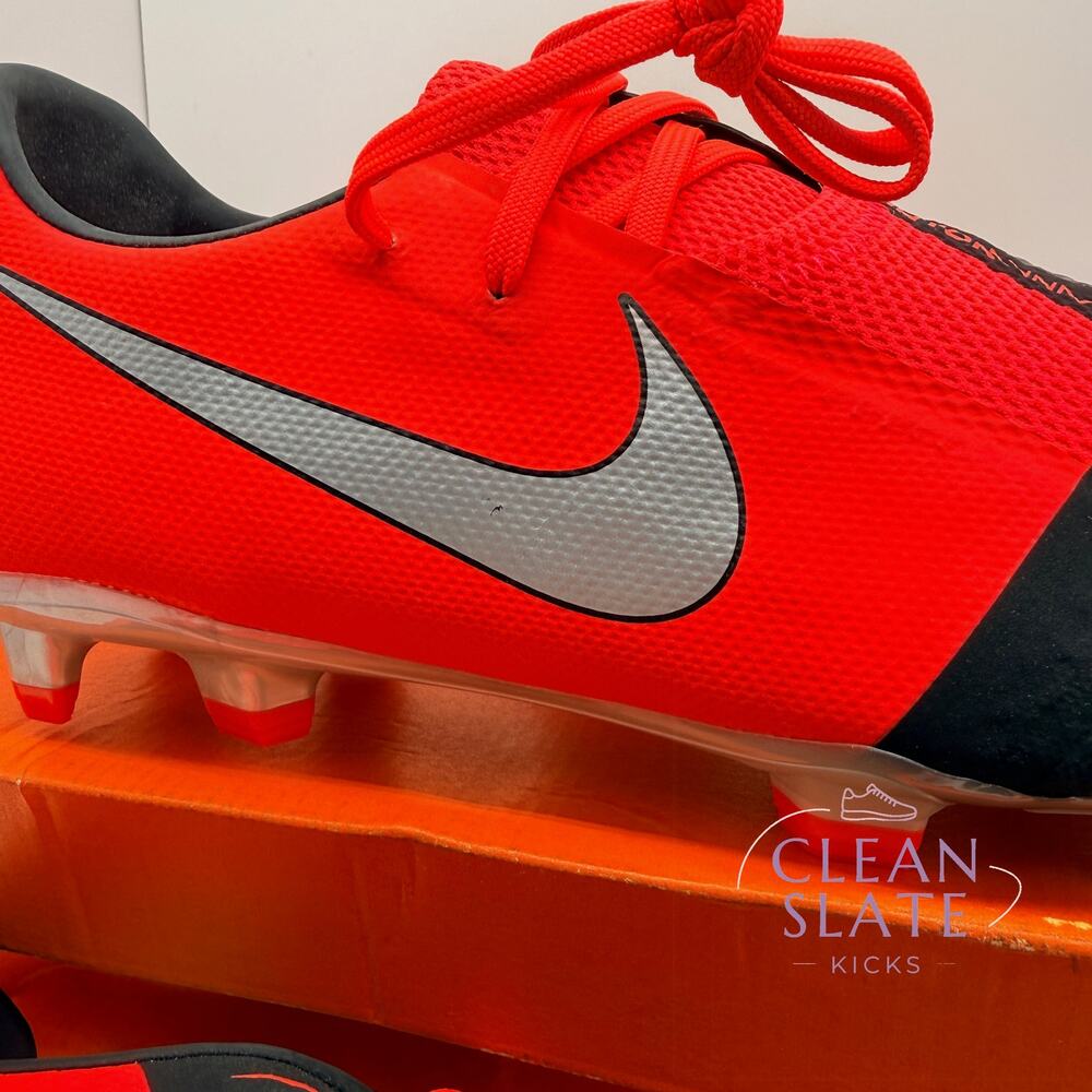 Nike Phantom Venom Academy FG Crimson Black Silver Mens 10.5 NIB - Picture 3 of 8
